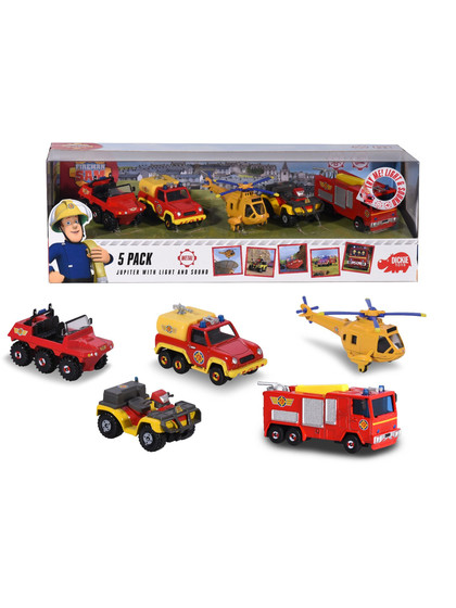 Fireman Sam - Vehicle 5-Pack