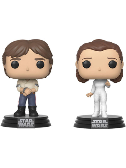 POP! Vinyl Star Wars - Han & Leia 2-pack