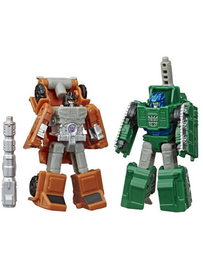 Transformers Earthrise War for Cybertron - Bombshock & Decepticon Growl Micromaster