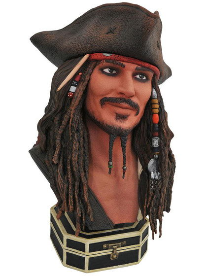 Pirates of the Caribbean - Jack Sparrow Legends in 3D Bust - 1/2