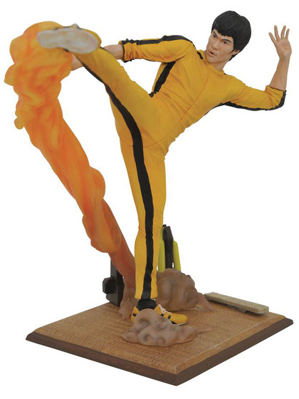 Bruce Lee Gallery - Bruce Lee Kicking PVC Statue