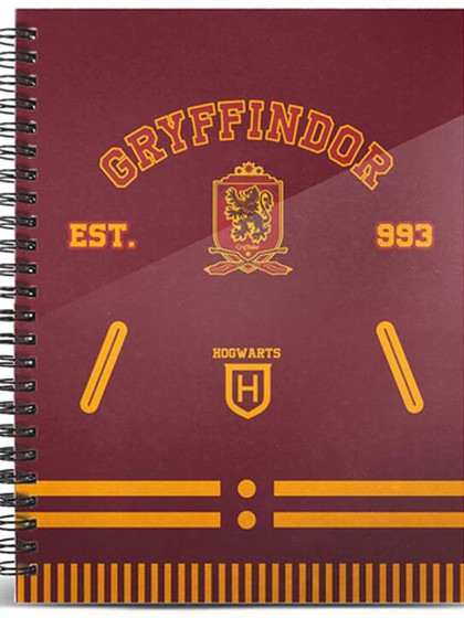 Harry Potter - Gryffindor A4 Notebook