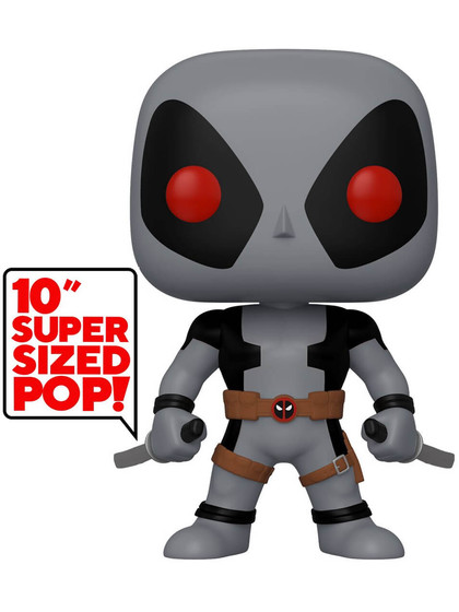 Super Sized Funko POP! Deadpool - Deadpool (Two Swords Gray)