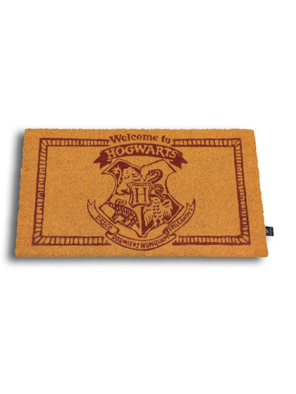 Harry Potter - Welcome to Hogwarts Doormat (Yellow)