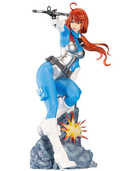 G.I. Joe Bishoujo - Agent Scarlett (25th Anniversary Sky Blue Color Ver.) - 1/7