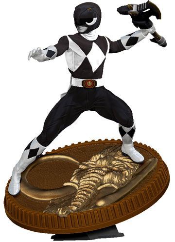 Mighty Morphin Power Rangers - Black Ranger PVC Statue