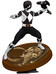 Mighty Morphin Power Rangers - Black Ranger PVC Statue