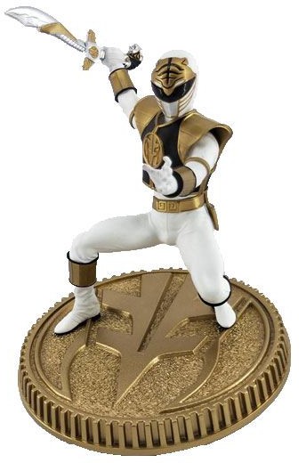 Mighty Morphin Power Rangers - White Ranger PVC Statue