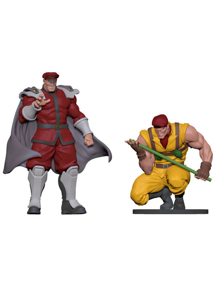 Street Fighter - Bison & Rolento PVC Statues - 1/8