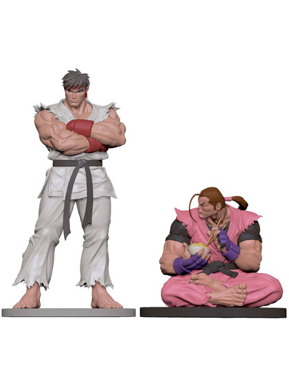 Street Fighter - Ryu & Dan PVC Statues - 1/8