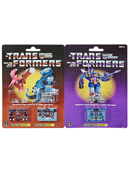 Transformers - Mini-Cassettes HasCon 2019 Exclusive G1 Reissue