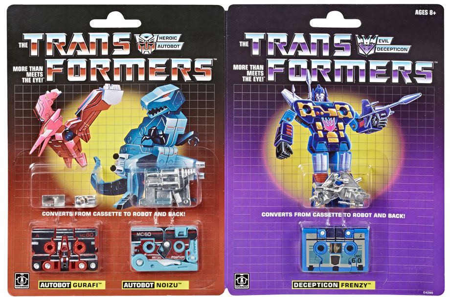 Läs mer om Transformers - Mini-Cassettes HasCon 2019 Exclusive G1 Reissue
