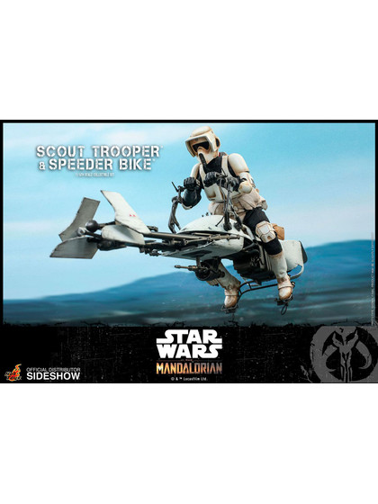  Star Wars The Mandalorian - Scout Trooper & Speeder Bike - 1/6