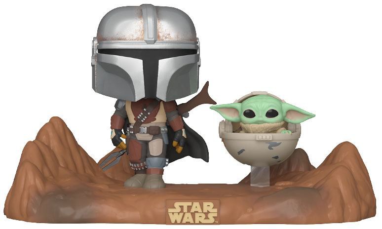 Läs mer om Funko POP! TV Moments - The Mandalorian with The Child