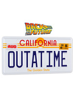 Back To The Future - OUTATIME DeLorean License Plate - 1/1