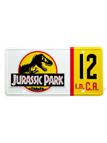 Jurassic Park - Dennis Nedry License Plate - 1/1