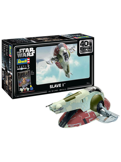 Star Wars - Slave I - 40th Anniversary Model Kit - 1/88