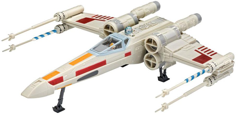 Läs mer om Star Wars - X-Wing Fighter Model Kit - 1/57