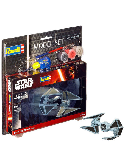 Star Wars - TIE Interceptor Model Kit - 1/90