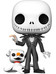 Super Sized Funko POP! Nightmare Before Christmas - Jack Skellington with Zero