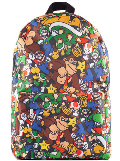Nintendo - Super Mario Characters AOP Backpack