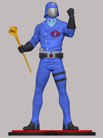 G.I. Joe - Cobra Commander Statue - 1/8