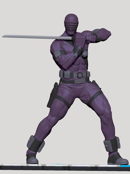 G.I. Joe - Snake Eyes Statue - 1/8