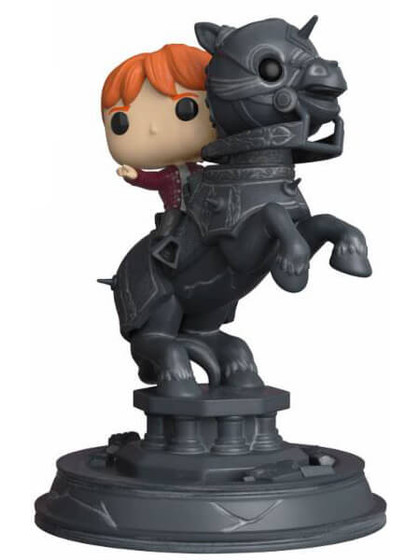 Funko POP! Movie Moments: Harry Potter - Ron Weasley Riding Chess Piece