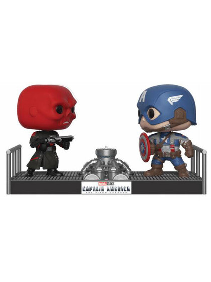 Funko POP! Movie Moments: Marvel - Red Skull vs. Captain America
