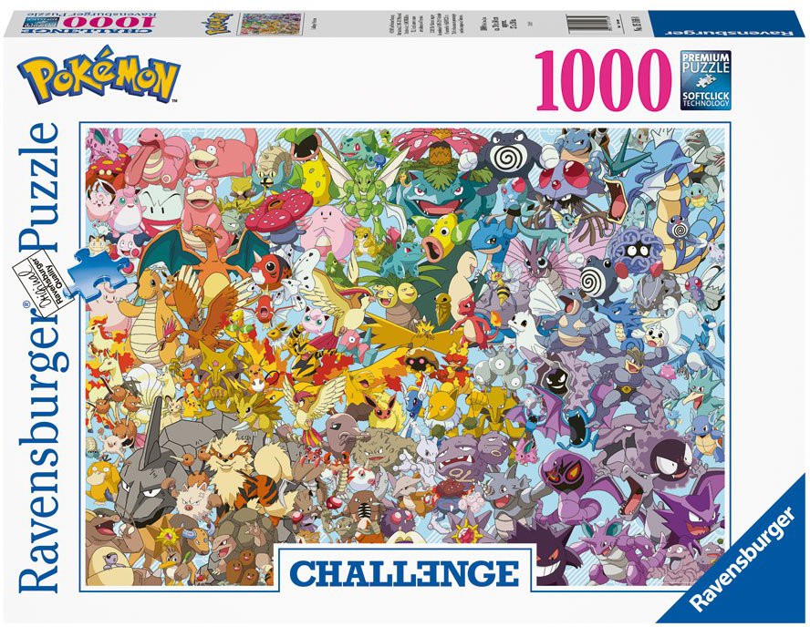 Pokémon - Challenge Jigsaw Puzzle