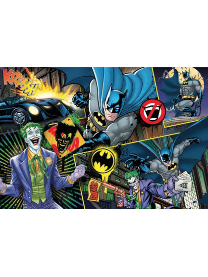 DC Comics - Batman vs. Joker Supercolor Jigsaw Puzzle