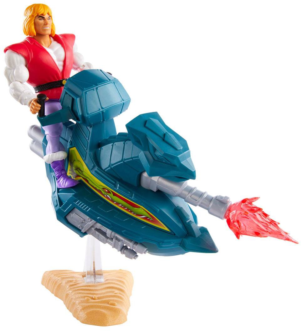 Läs mer om Masters of the Universe Origins - Prince Adam with Sky Sled