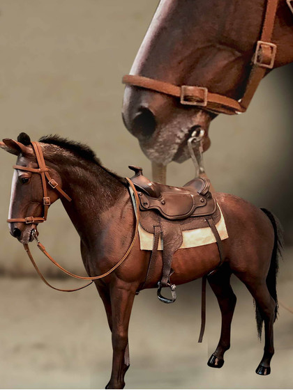 James Dean - Cowboy Horse - 1/6