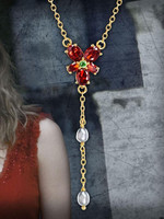 Harry Potter - Hermione's Red Crystal Necklace Replica - 1/1