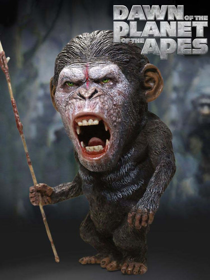 Dawn of the Planet of the Apes - Defo-Real Series Caesar (Warrior Face)