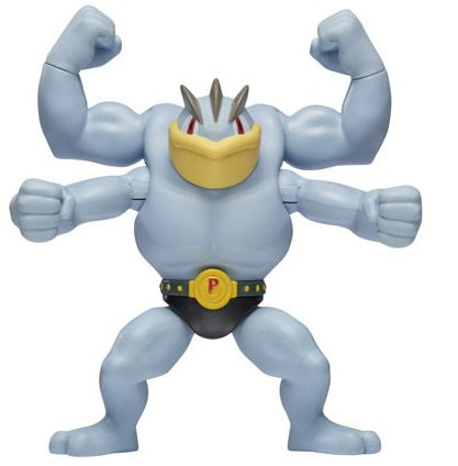 Pokemon - Machamp Battle Feature Action Figure