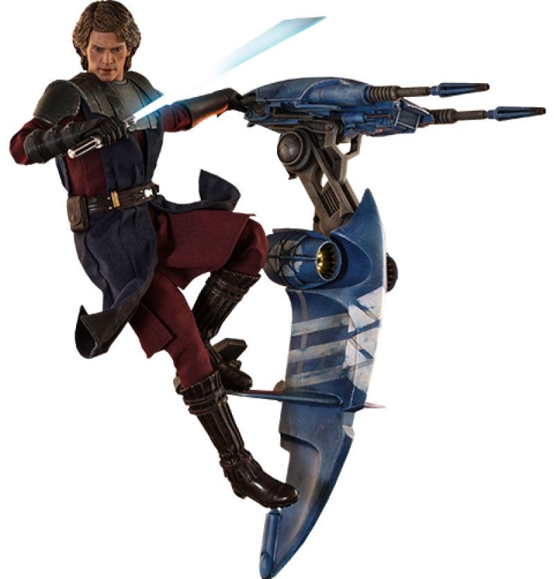 Läs mer om Star Wars: The Clone Wars - Anakin Skywalker & STAP MMS - 1/6