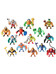 Masters of the Universe - Eternia Minis Mini Figure Display 18-pack