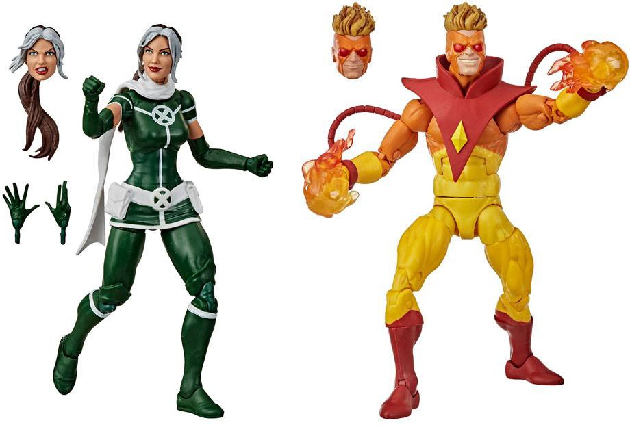 Läs mer om Marvel Legends X-men - Rogue and Pyro