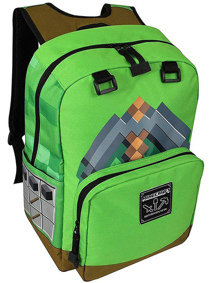 Minecraft - Pickaxe Backpack Green