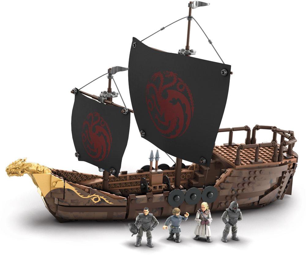 Läs mer om Game of Thrones - Mega Construx Targaryen Warship