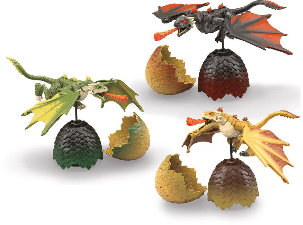 Läs mer om Game of Thrones - Mega Construx Dragon Eggs Set