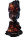 Terminator 2 - T-800 Endoskeleton Skull Battle Damaged Version - 1/1 