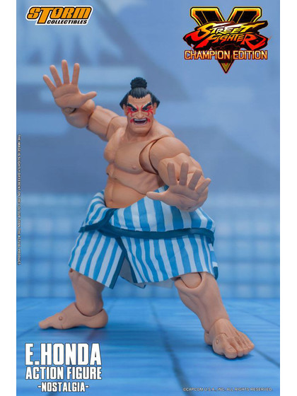 Street Fighter V - E. Honda Nostalgia Costume - 1/12