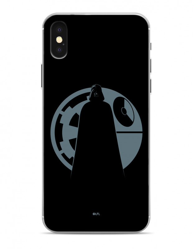 Läs mer om Star Wars - Darth Vader Death Star Black Phone Case