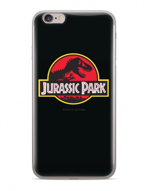 Läs mer om Jurassic Park - Logo Phone Case Black