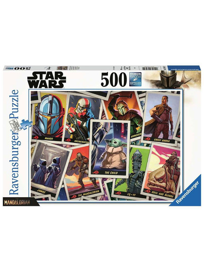 Star Wars: The Mandalorian - Trading Cards Puzzle