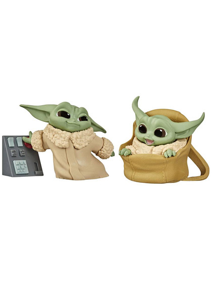 Star Wars Mandalorian Bounty Collection - The Child 2-Pack (Speeder Ride & Touching Buttons)