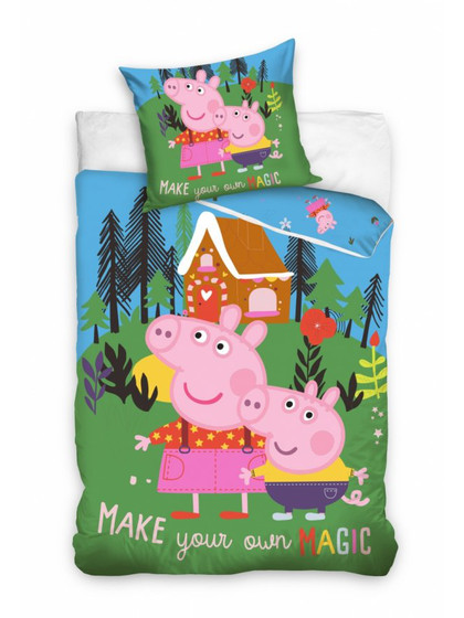 Peppa Pig - Make Your Own Magic Duvet Set 160 x 200 cm