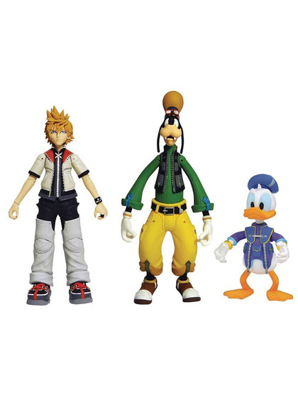 Kingdom Hearts - Roxas, Donald & Goofy